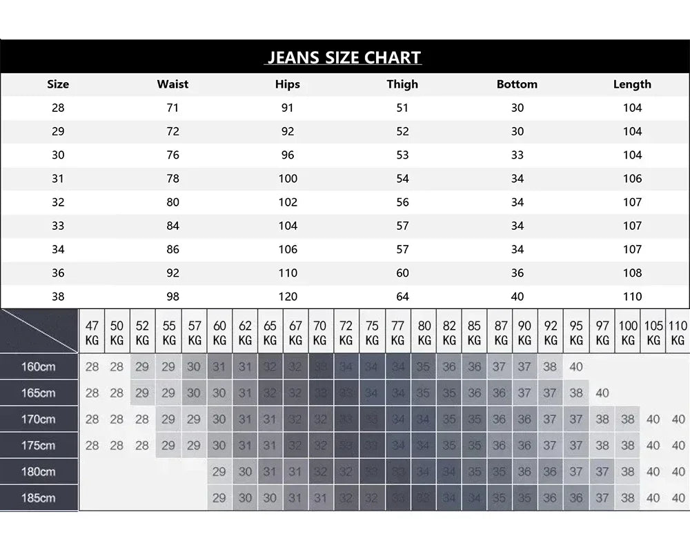 Men's Black Pleated Jeans