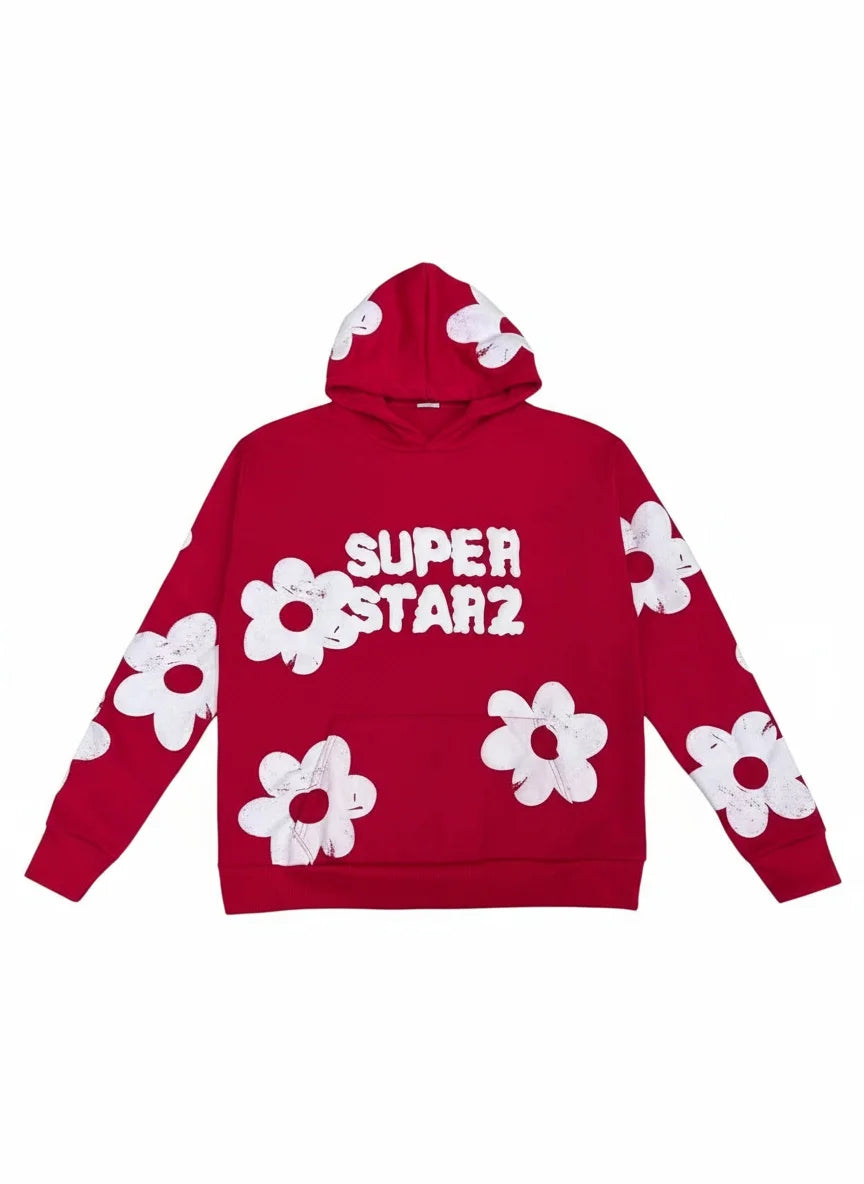 Hip-Hop Letter Print Hoodie