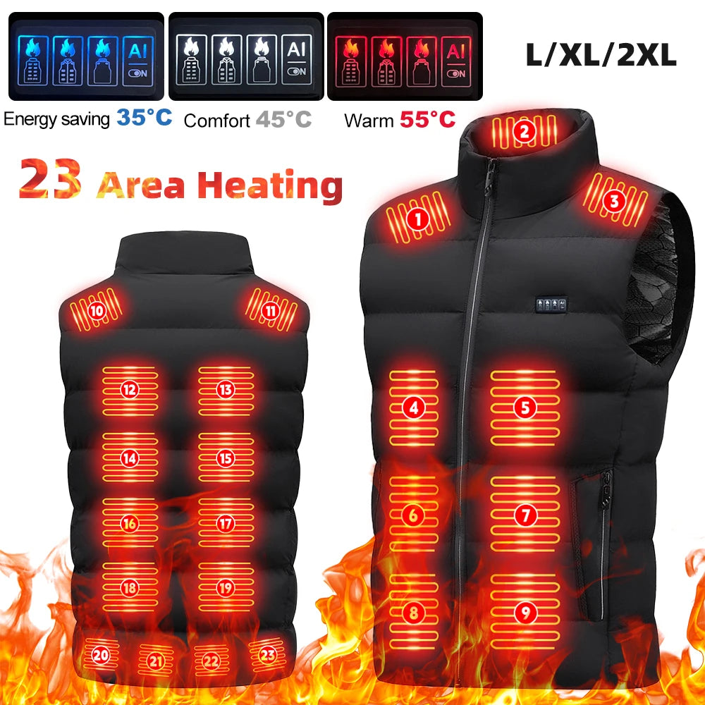 Heated Vest- Smart Heating Jacket