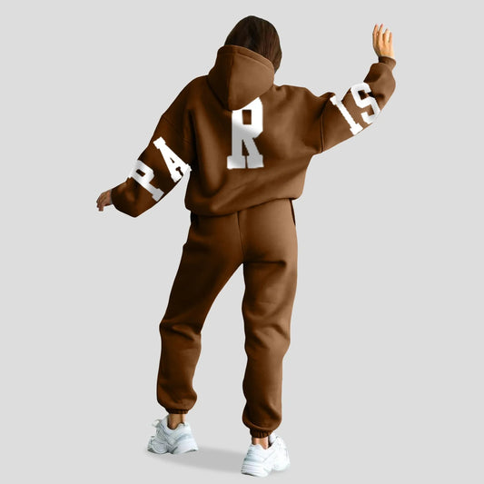 Women's Hooded Tracksuit Set