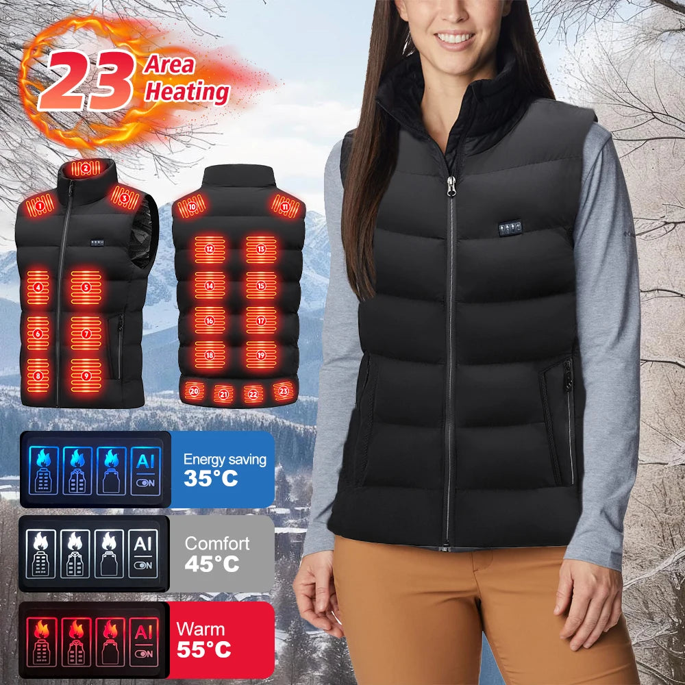 Heated Vest- Smart Heating Jacket