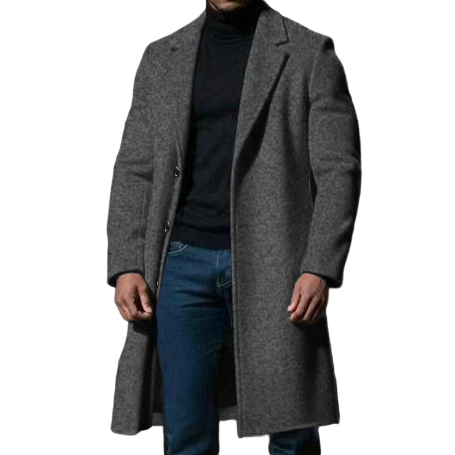 Men s Classic Wool Blend Pea Coat